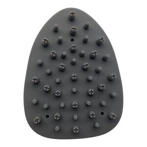 Shampoo Brush Silicone‎ Scalp Massage Hair Care Tool Gray